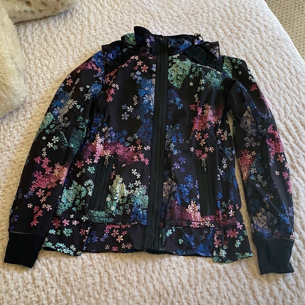 Lululemon Floral Patterned Jacket